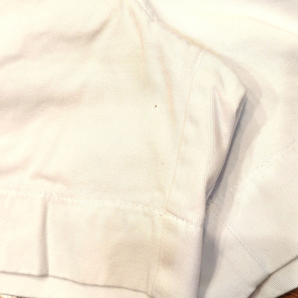 Loft Shorts White 4.5" Inseam 100% Cotton - Picture 8 of 9